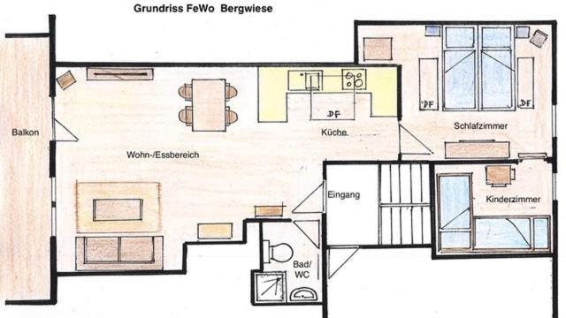 Bergwiese Mit Oberstaufen Plus Karte المظهر الخارجي الصورة
