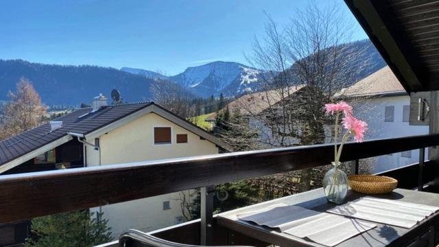 Bergwiese Mit Oberstaufen Plus Karte المظهر الخارجي الصورة